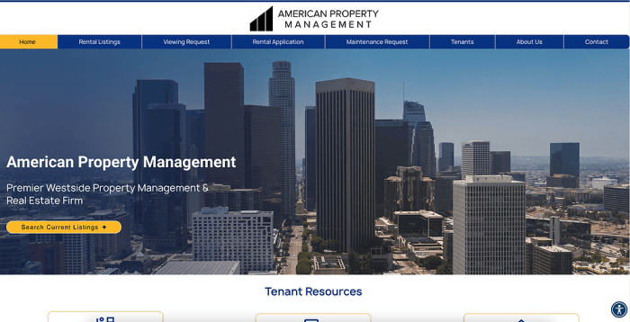 American Property Management Redesign